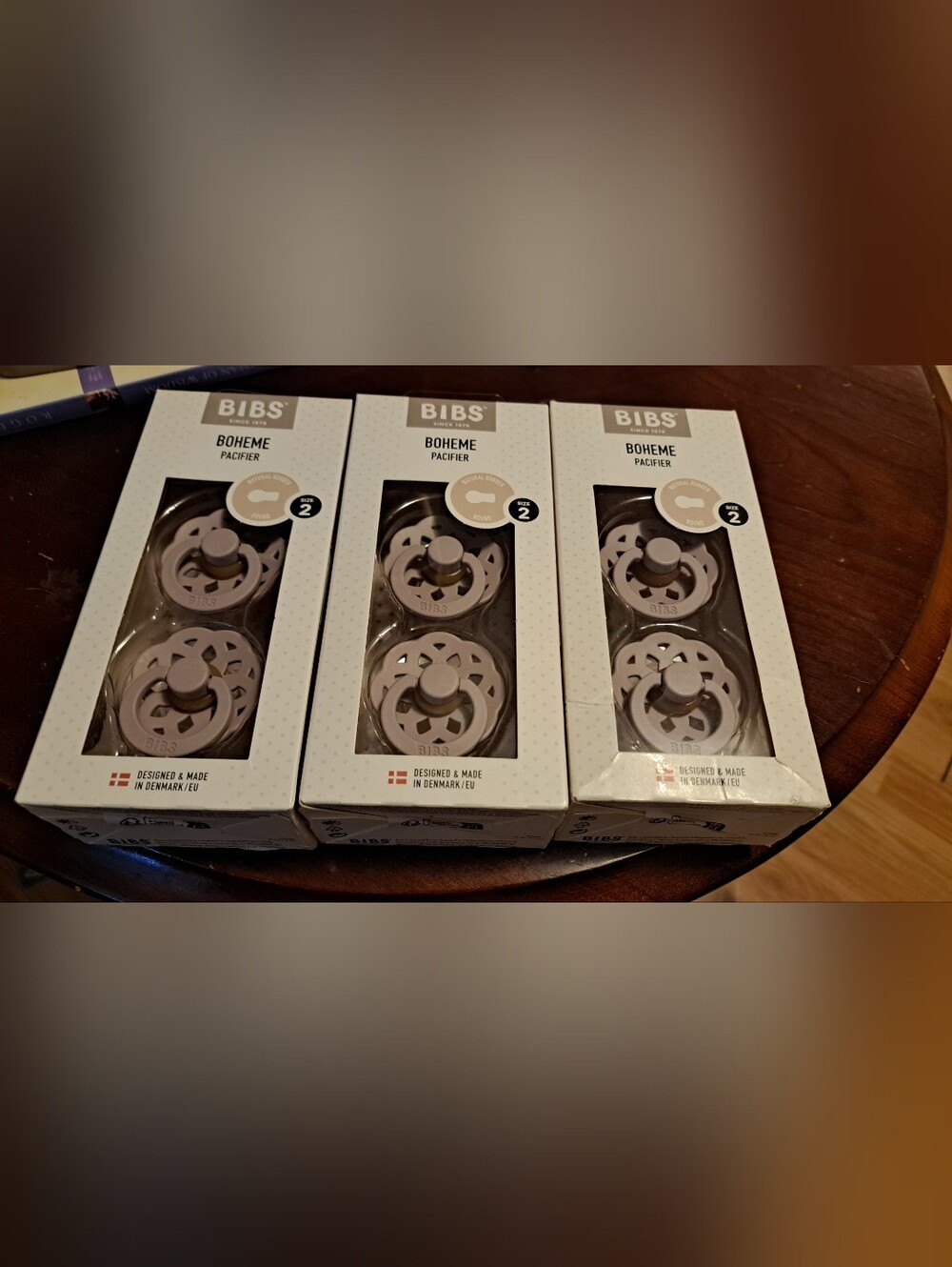 Bibs Nwt Pacifiers 3 Pack
